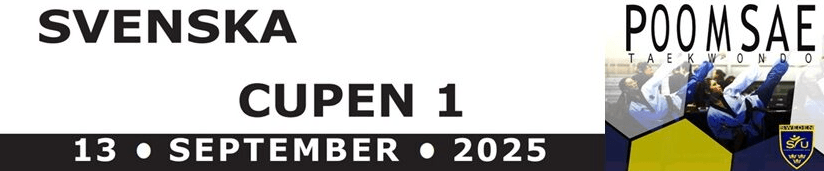 Svenska Cupen 1 – Poomsae 2025